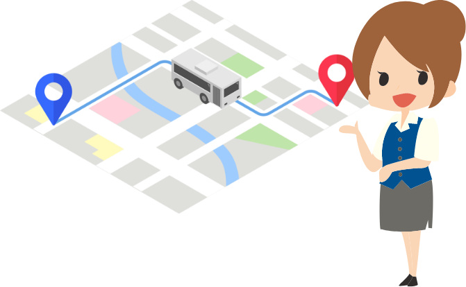 girl with maps