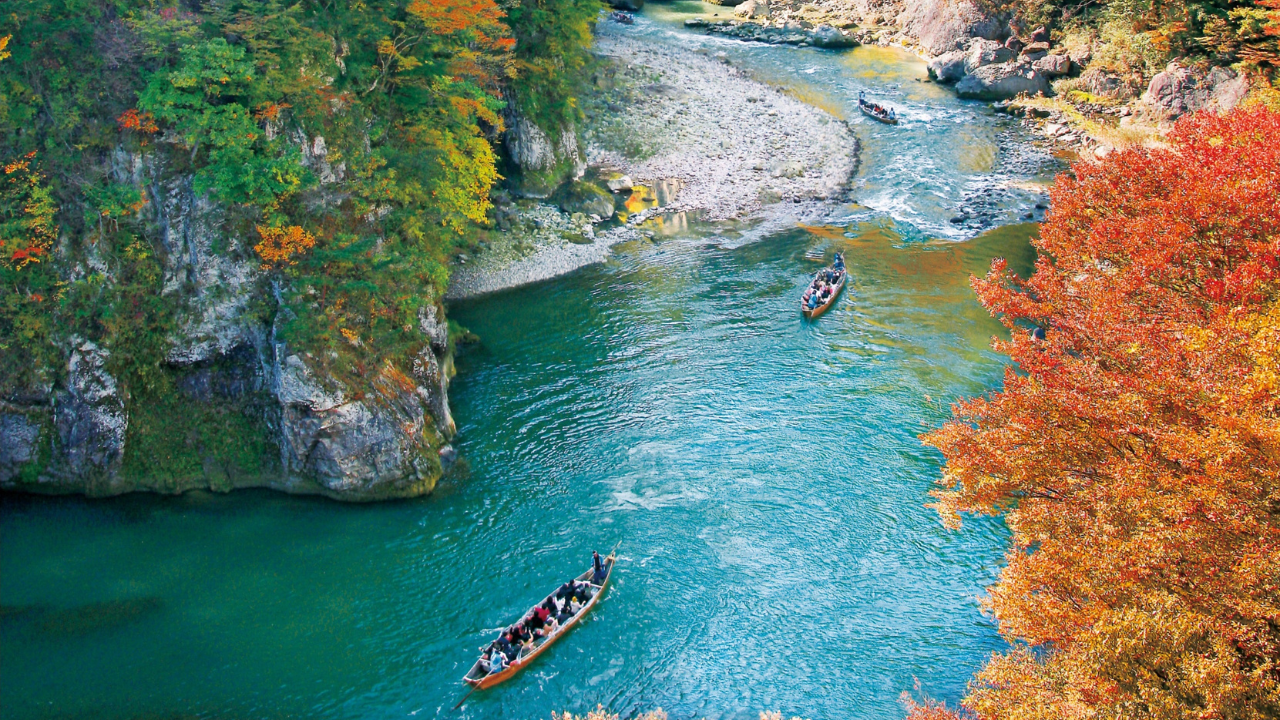 鬼怒川ライン下り
